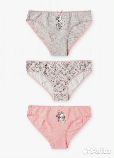 Комплект: 3 шт трусов,новые,98-104, 134-140