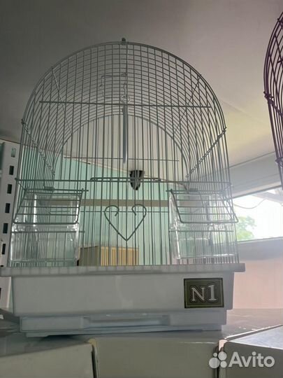 Клетки для попугаев, клетки деревянные