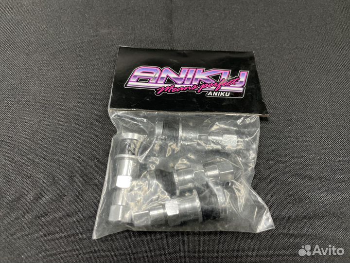 Металлические ниппеля (комплект) Хром