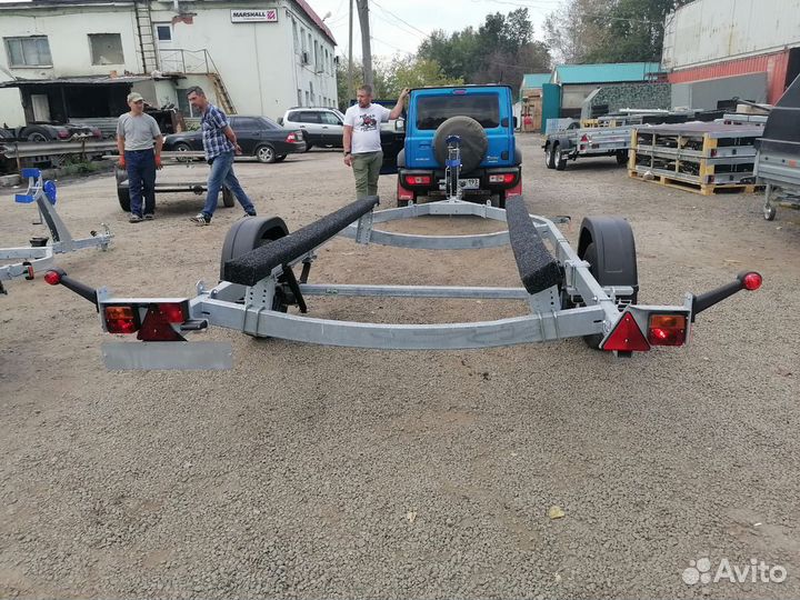 Прицеп для лодок и катеров. Рессоры 7 листов