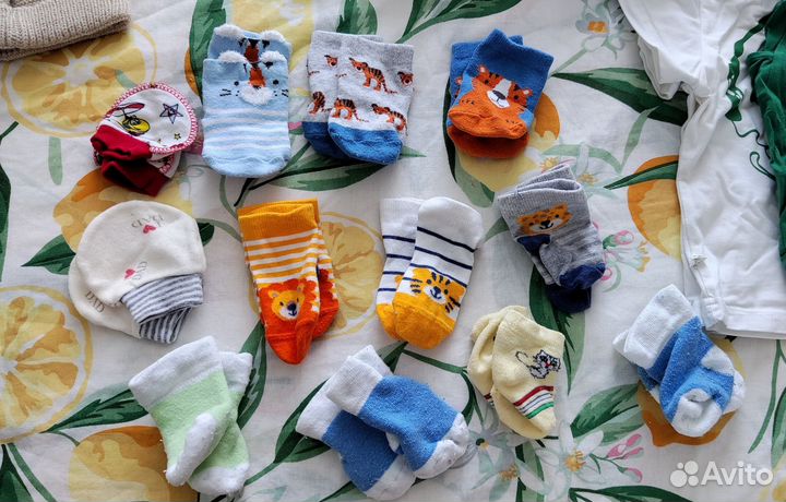 Детские вещи пакетом с рождения