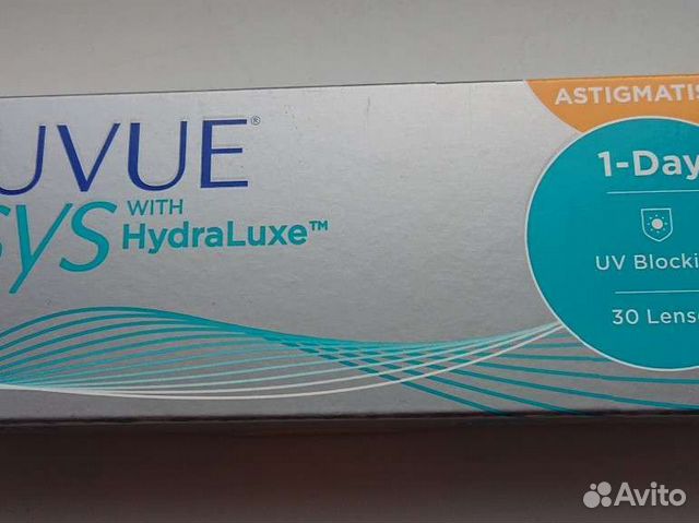 Acuvue hydraluxe astigmatism 30 линз