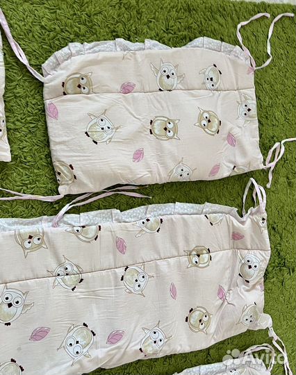 Бортики в кроватку