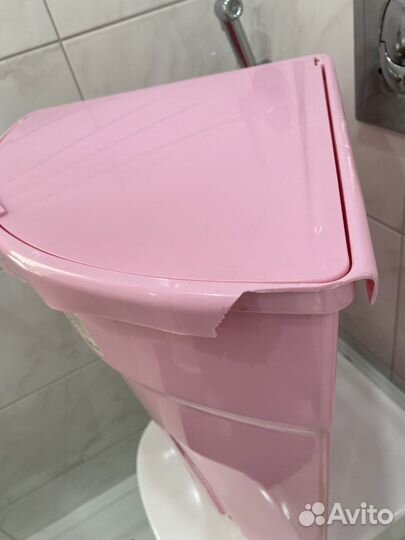 Корзина для белья угловая