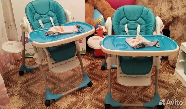 Стульчик для кормления, для двойни