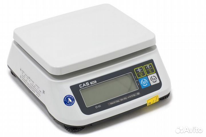 Весы эл. настольные CAS SWN (3, 6, 15, 30 кг)