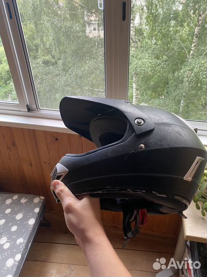 Шлем кроссовый бу