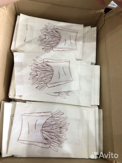 Пакетики для картошки фри