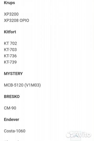 Сито для рожковой кофеварки