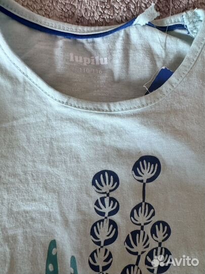 Футболка на девочку, Германия, Lupilu 110/116