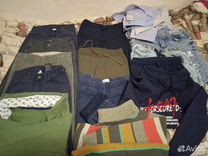 Вещи на мальчика пакетом 122-128