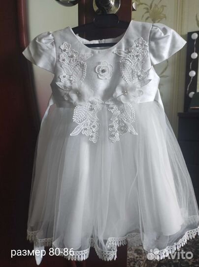 Платье для девочки 80 86