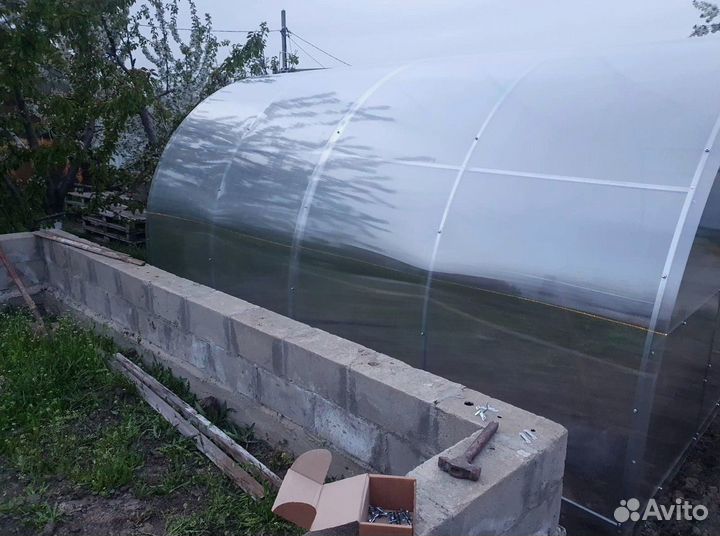 Теплица из поликарбоната
