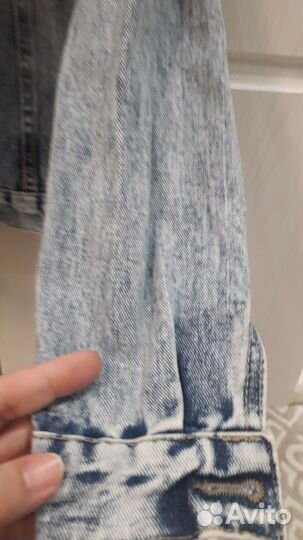 Джинсовая куртка и жилетка