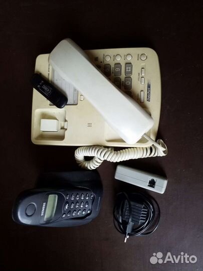 Телефон panasonic, сплитер, модем