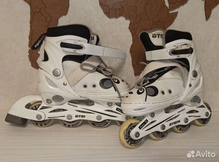 Раздвижные Ролики/роликовые коньки atemi 30-33