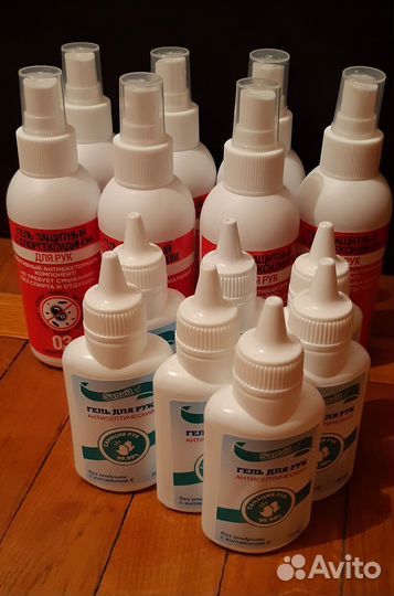 Гель для рук антисептик, цена за всё