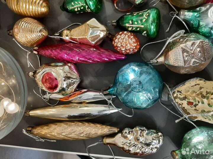 Елочные игрушки СССР