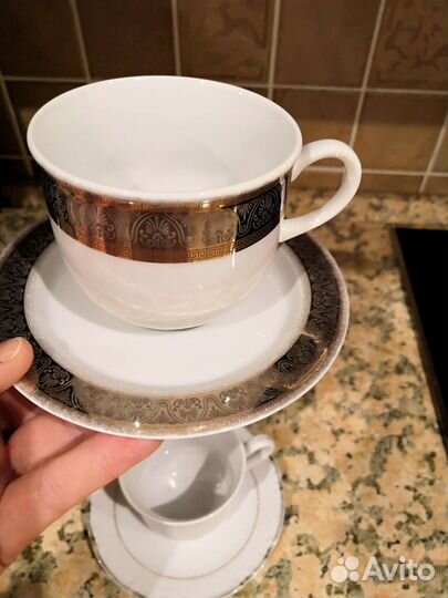 Thun Чехия серия Opal чайная пара,кофейная чашка