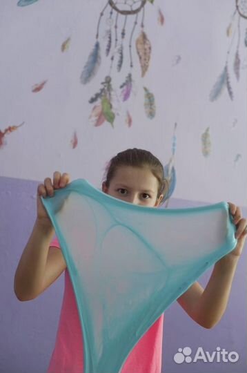 Мастер класс Слаймы на день рождения ребенка