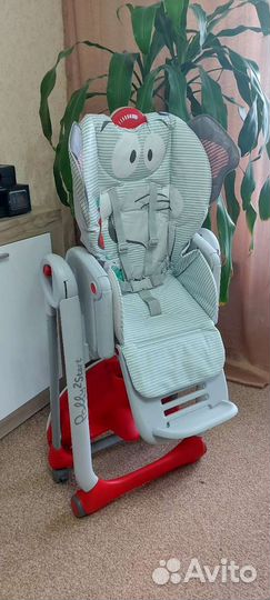 Стульчик для кормления chicco polly 2start