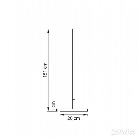 Торшер Lightstar Tubo 748733 новый