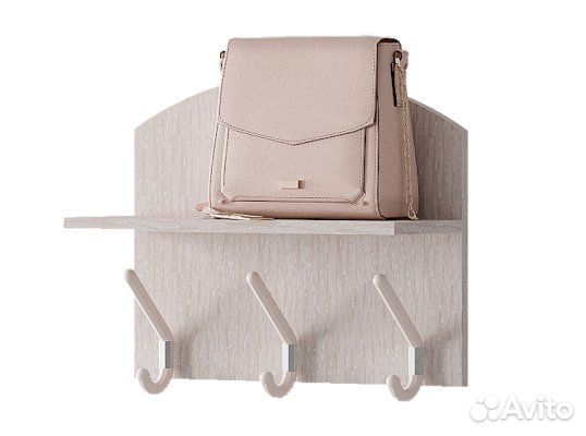 Прихожая 0,5м Вешалка с мягкой спинкой Британика