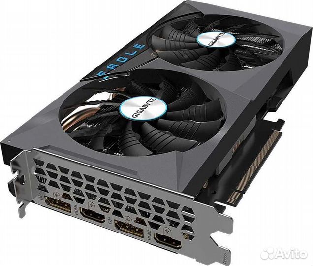 Видеокарта gigabyte GeForce RTX 3060 eagle OC (LHR