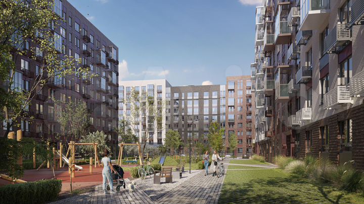 2-к. квартира, 53,8 м², 10/12 эт.