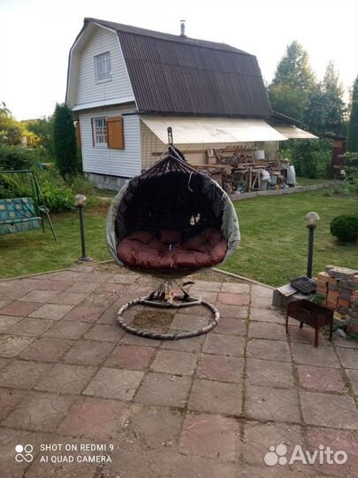 Садовые качели подвесные кокон