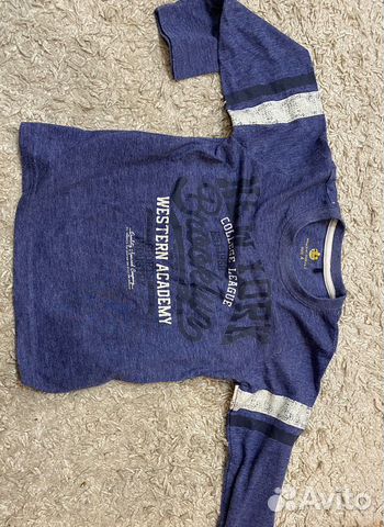 Футболки с длиным рукавом на мальчика 116