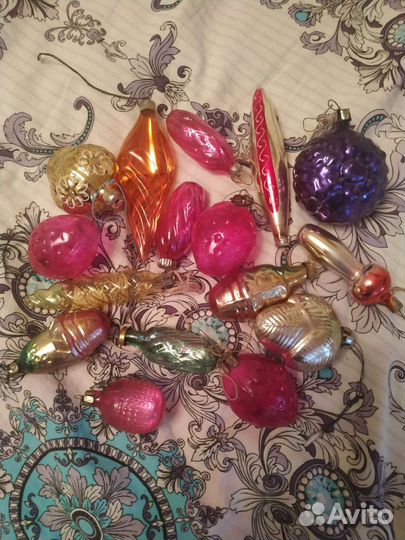 Елочные игрушки,ссср