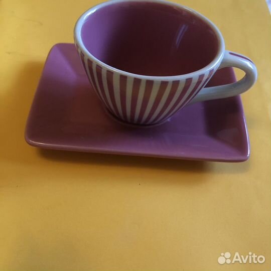 Кофейный сервиз Yves Rocher). Сделано во Франции