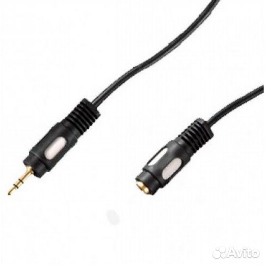 Кабель Aux 3.5 штекер-гнездо / удлинитель 15m Alen