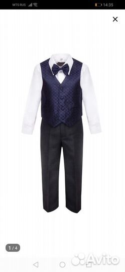 Классический костюм-тройка для мальчика