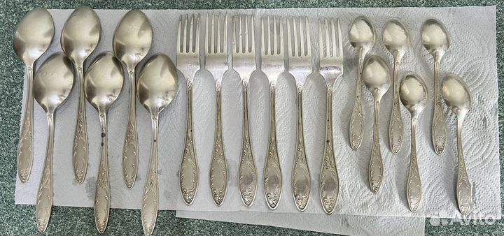 Столовые приборы мельхиор