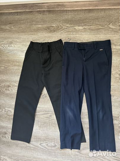 Брюки школьные 7-8 лет синар, next