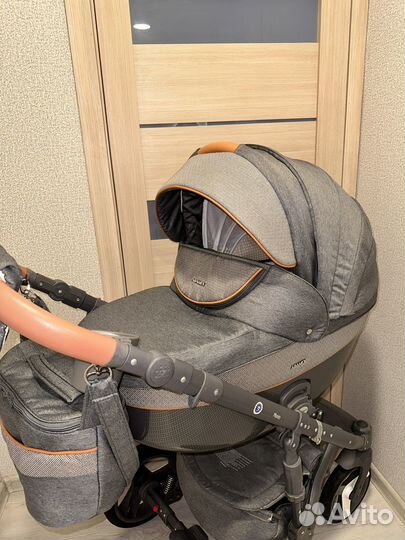 Коляска adamex monte carbon 3в1