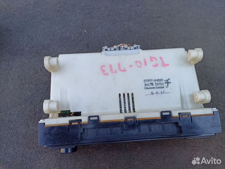 Блок управления климат контролем nissan