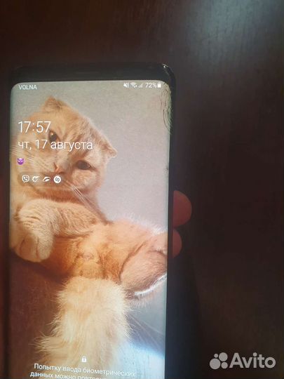 Мобильные телефоны бу samsung s9 plus