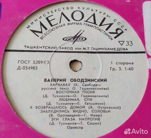 Солисты эстрады СССР