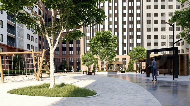 1-к. квартира, 35,9 м², 5/14 эт.