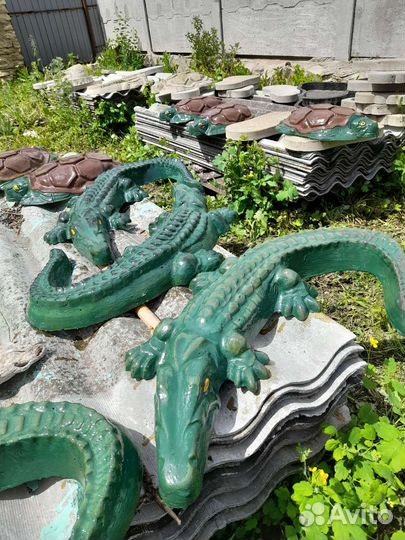 Садовые фигурки из бетона