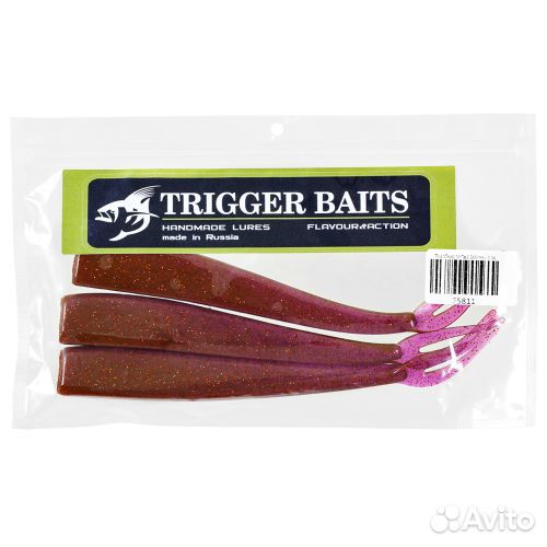 Силиконовая приманка Trigger Baits TwinTeez