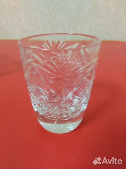 Хрустальные рюмки СССР