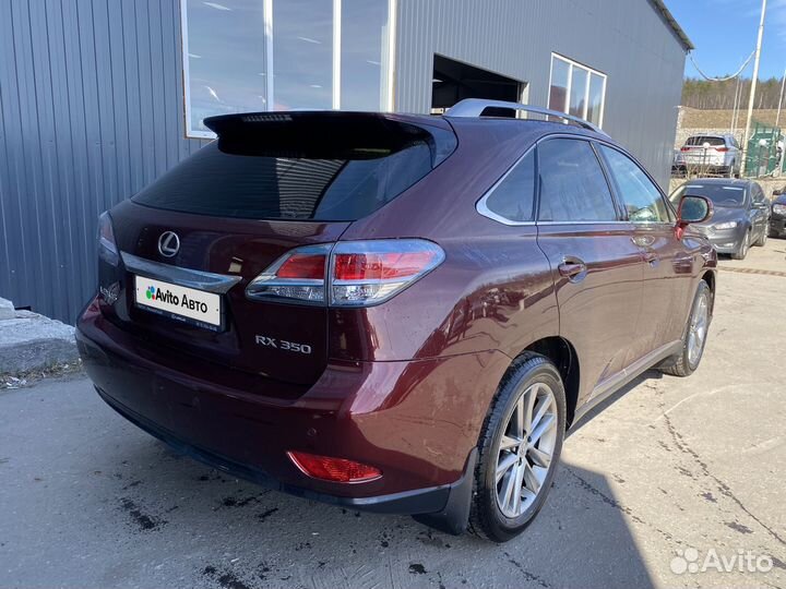Lexus RX 3.5 AT, 2012, 143 000 км
