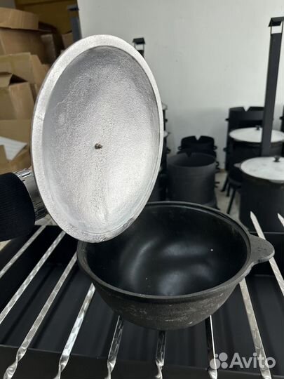 Чугунный казан