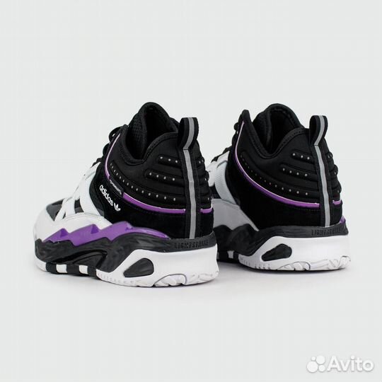 Adidas Niteball White Purple with Fur Зима