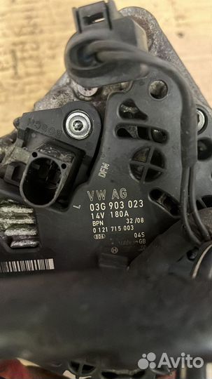 03G903023 Генератор 180A 0121715003 cbab