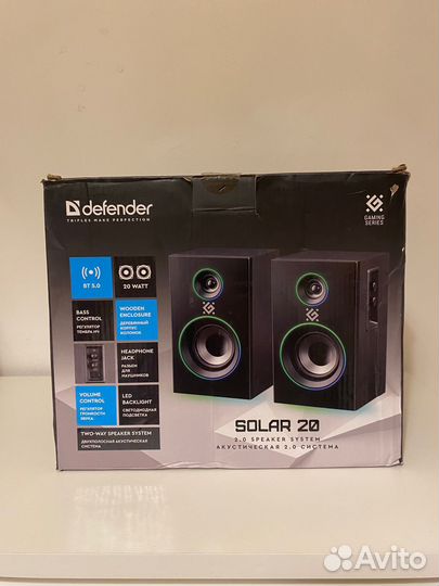 Новые колонки Solar 20